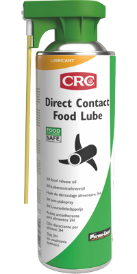Многоцелевая смазка, допускающая прямой контакт с пищей CRC Direct Contact Food Lube аэрозоль
