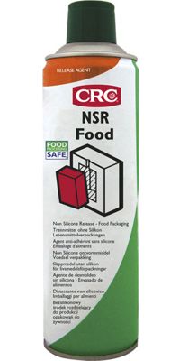 CRC NSR Food. Безсиликоновая разделительная смазка для полиэтилена низкой плотности аэрозоль