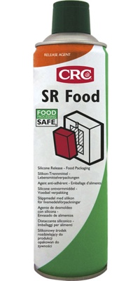 CRC SR Food. Силиконовая разделительная смазка для резин и пластиков аэрозоль
